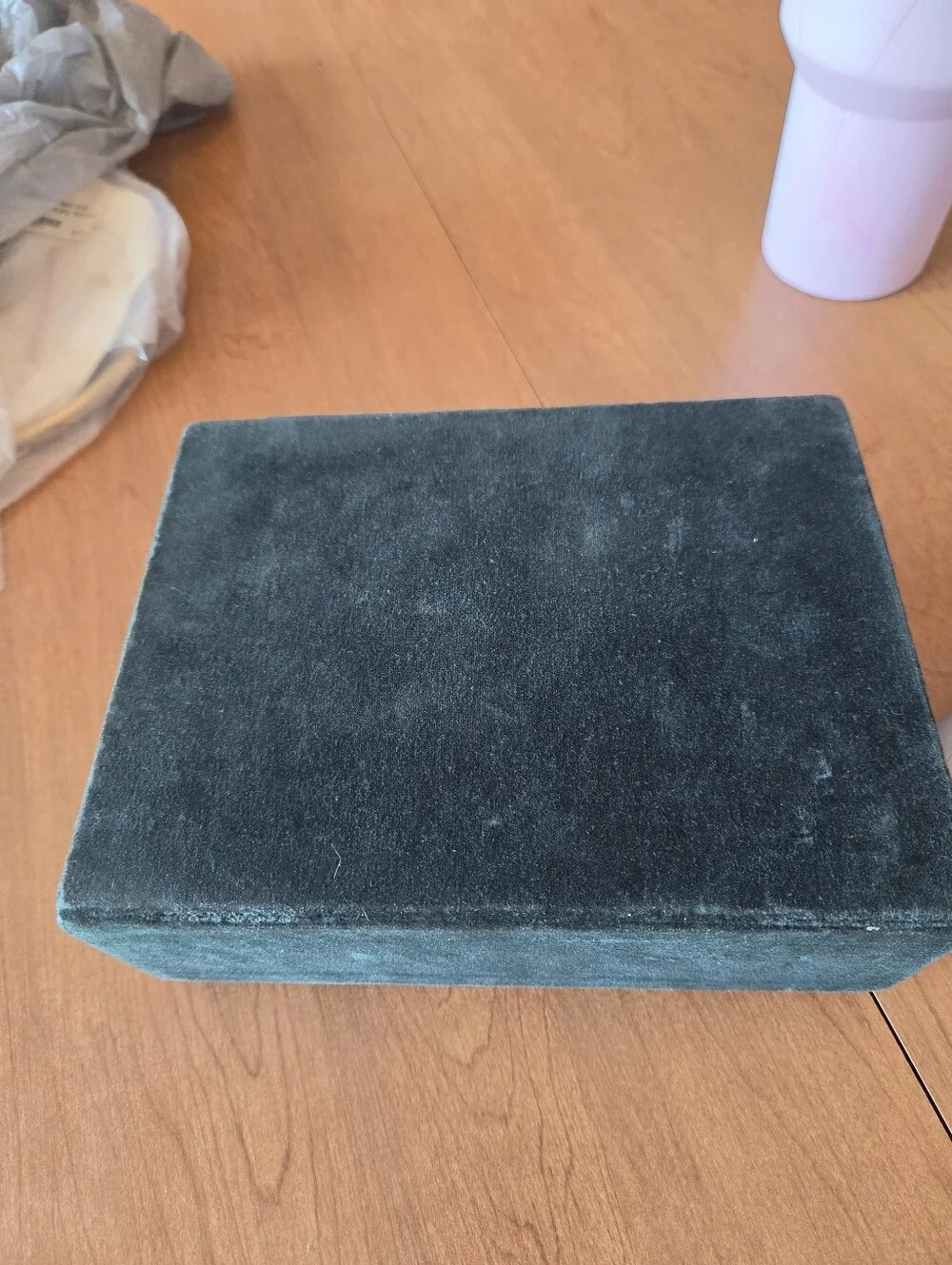 Vintage Velvet Jewelry Box